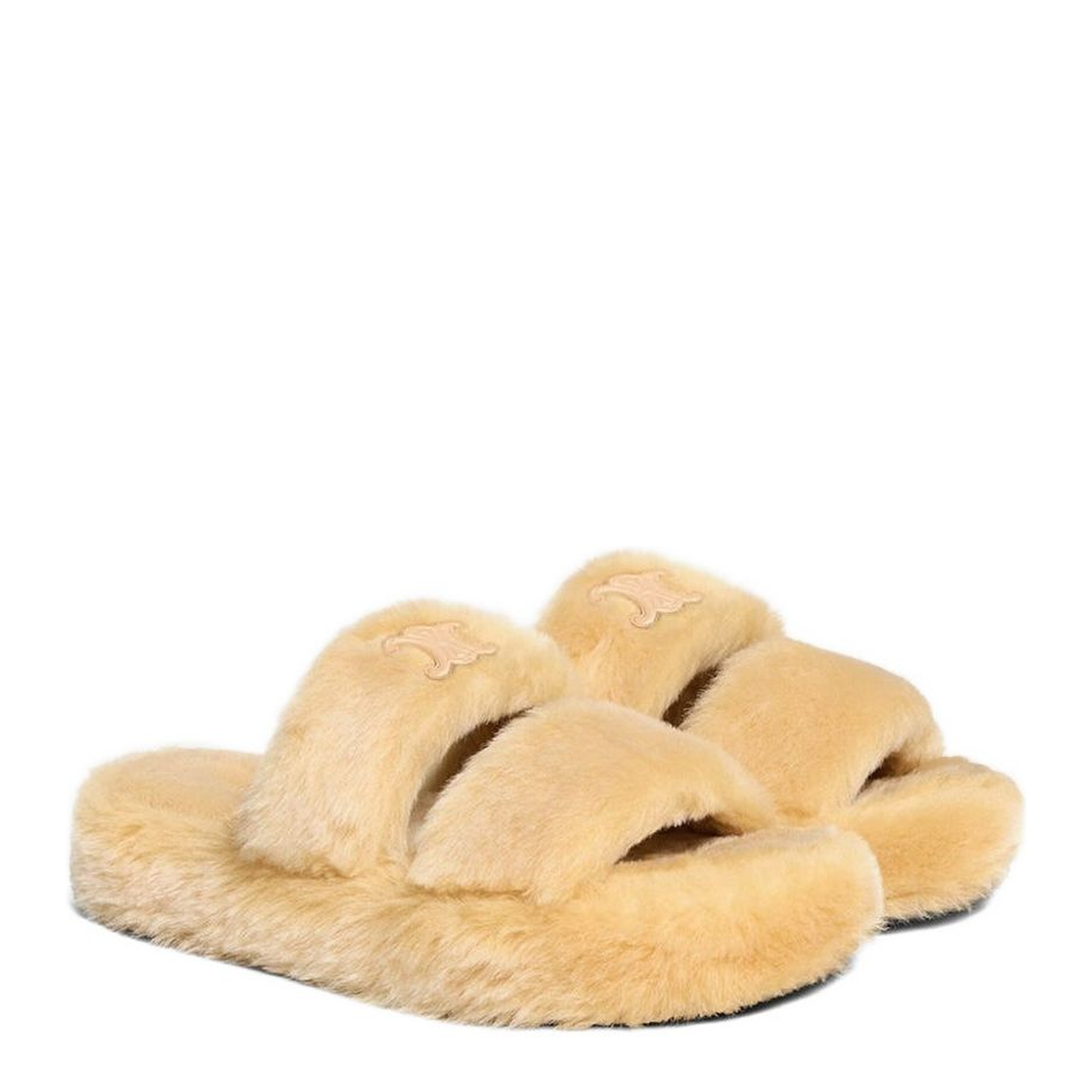 Triomphe Slide 05 Shearling Sandals - Image 2