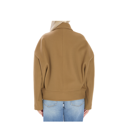 Wool and Cashmere Bomber Jacket - Image 4