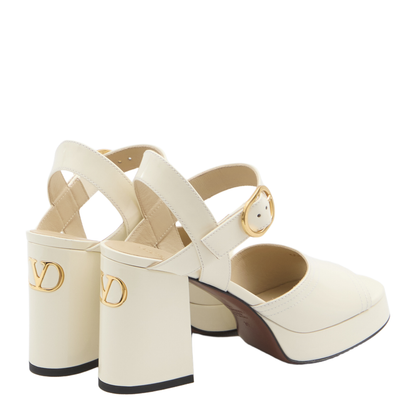 White Sandal Heels - Image 3