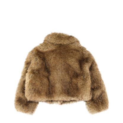 Beige Samara Faux-Fur Jacket - Image 2