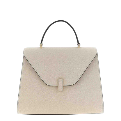 Large Handbag Leather White - Image 5