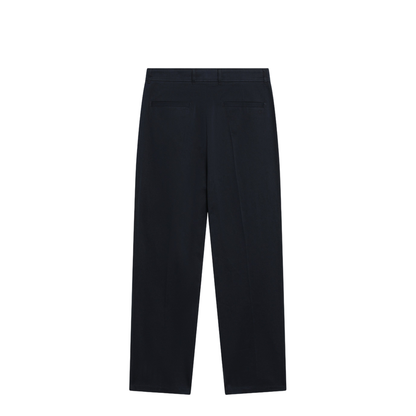 Navy Blue Cotton Trousers - Image 2
