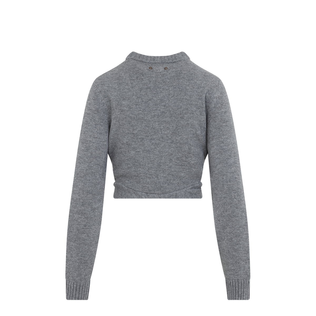 Ruched Crewneck Sweater - Image 2