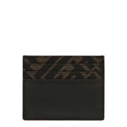 Card Holder in Fabric and Leather - Image 2
