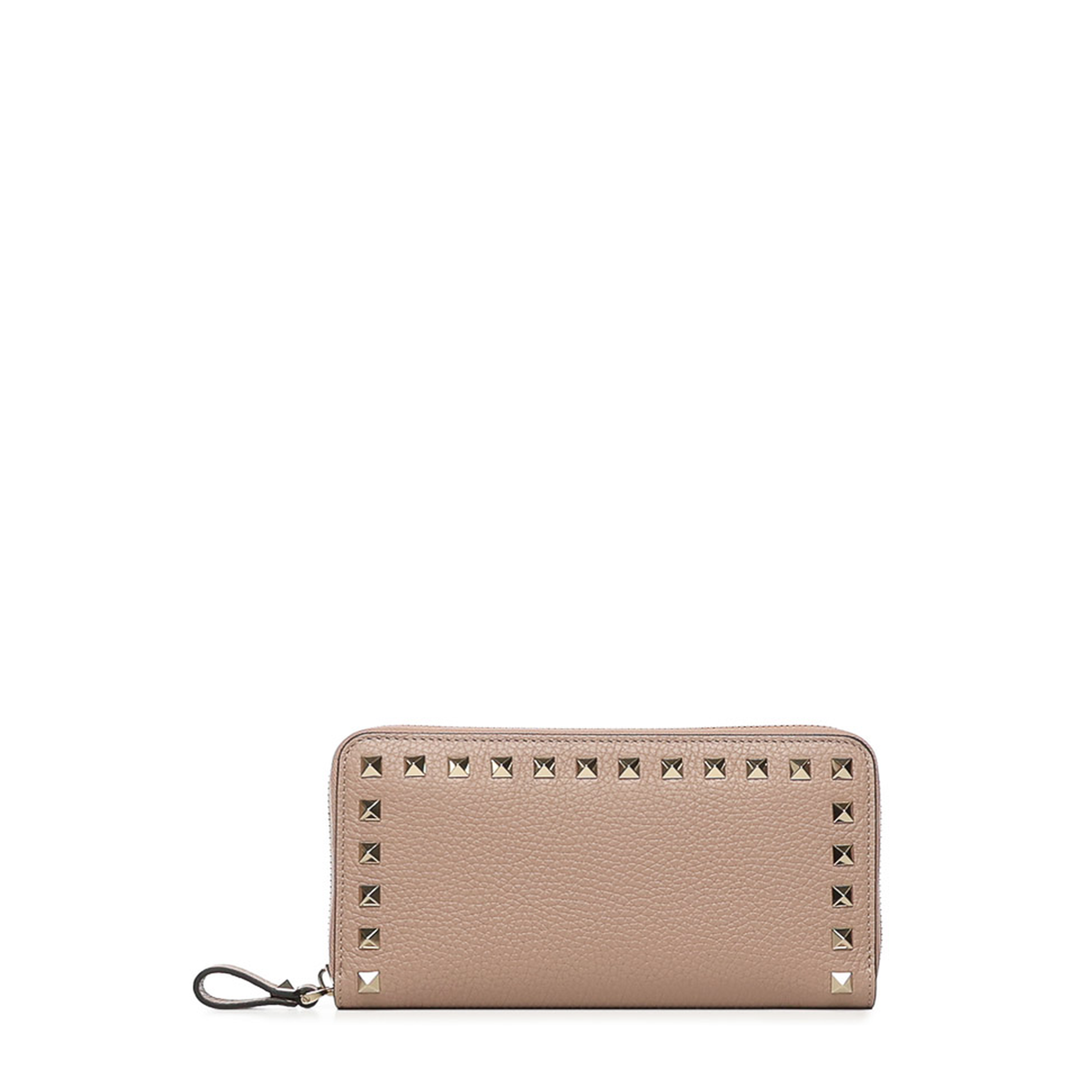 Rockstud Wallet Leather Pink - Image 3