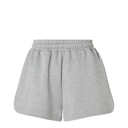 Grey Cotton Jersey Shorts - Image 2