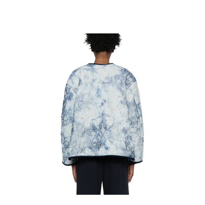 Zip Up Short Blouson Denim - Image 3