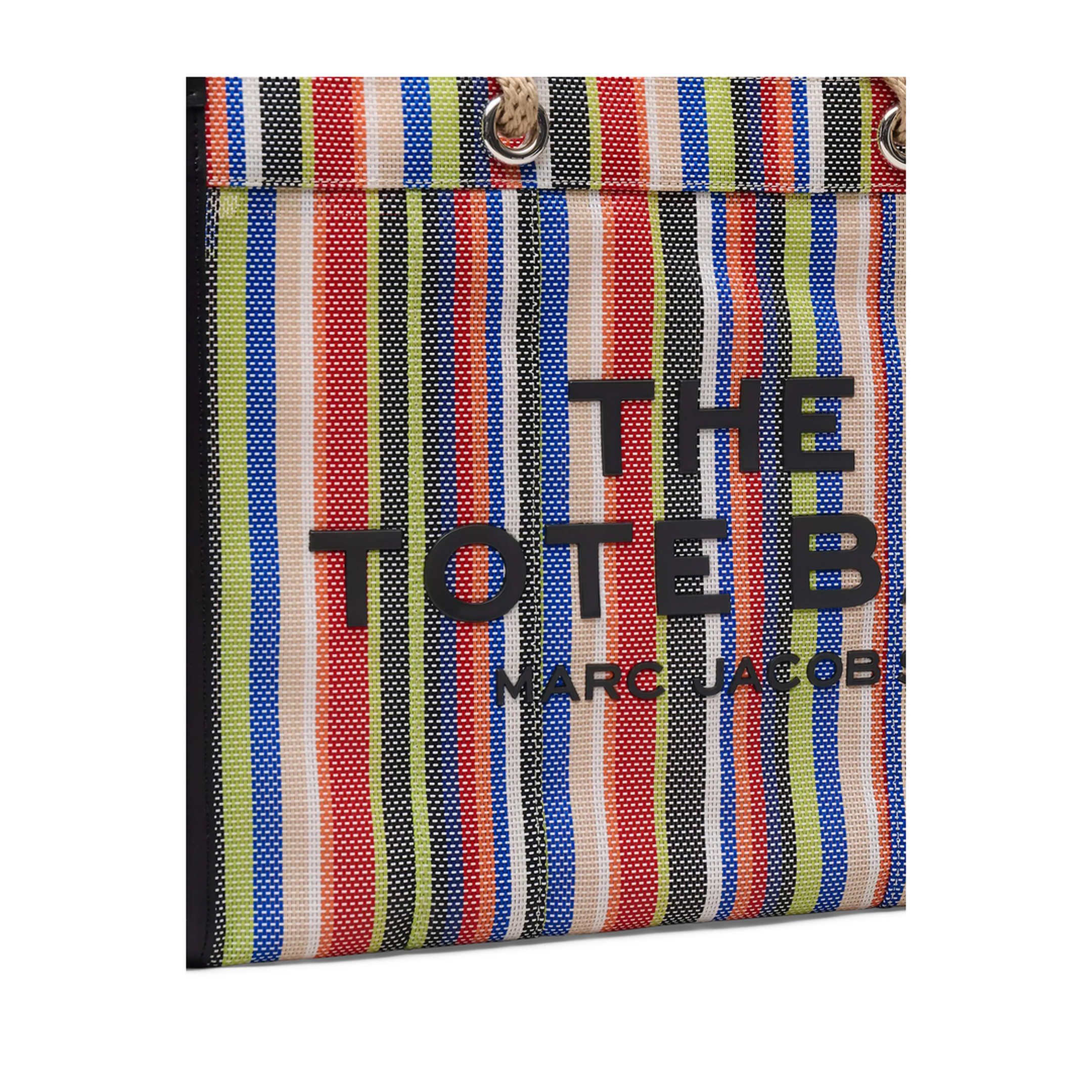 Large Mesh Tote Bag - Red Multi - Image 3