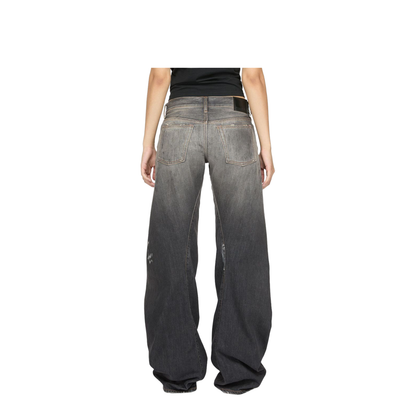 Loose Fit Jeans - Black - Image 3