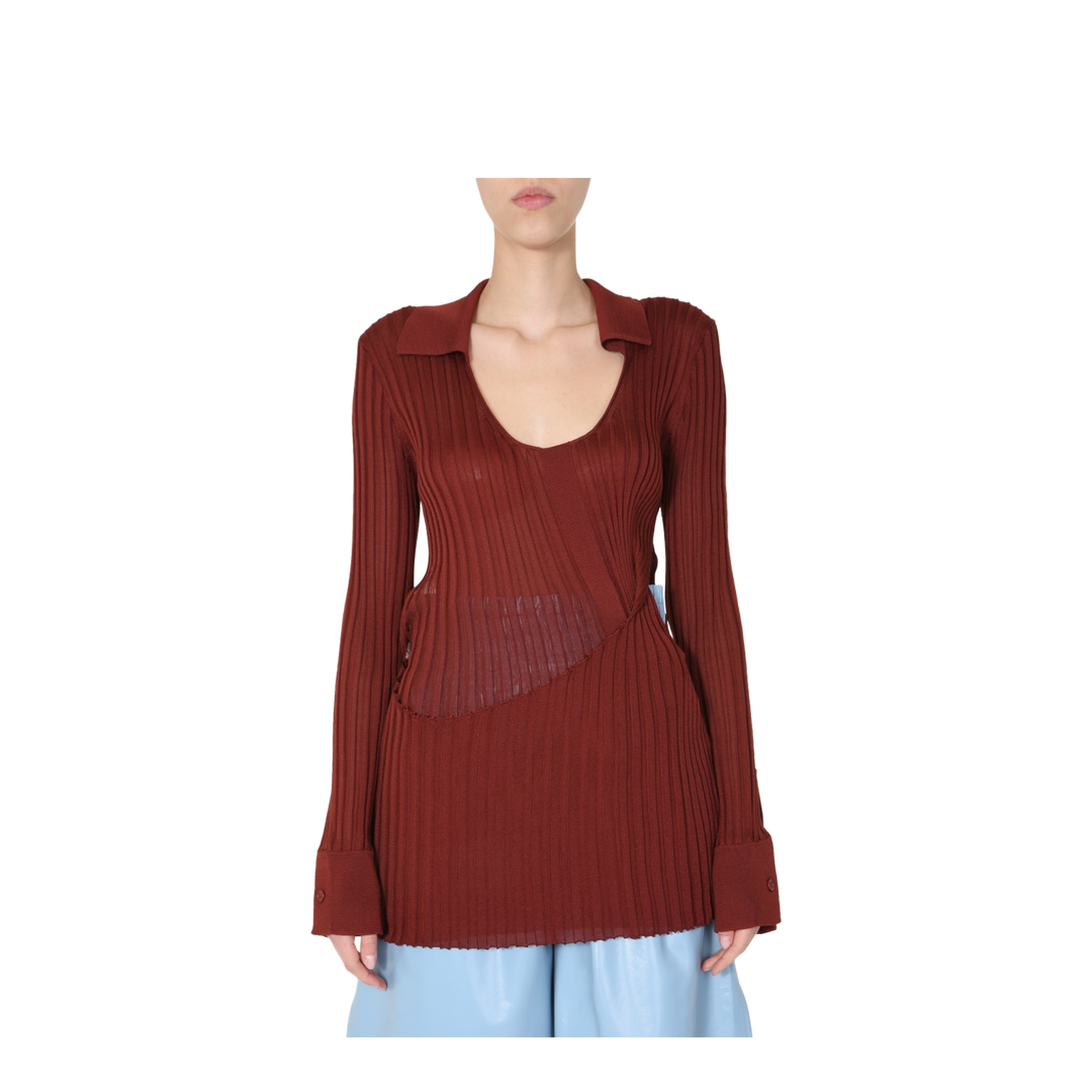 Ribbed Sweater - Image 1