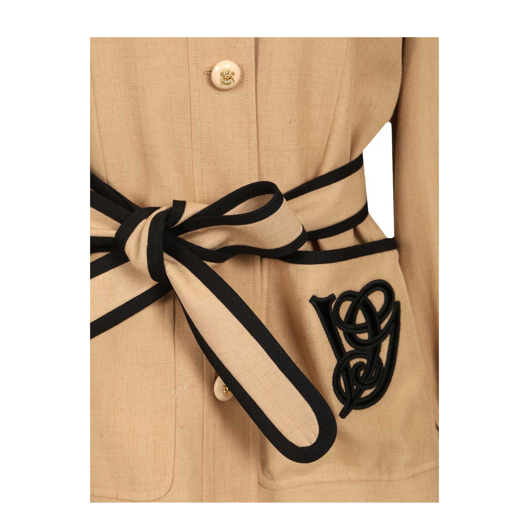Caban Embroidered Logo Jacket - Image 5
