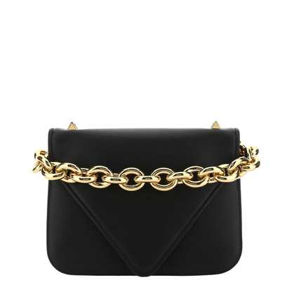 Mount Leather Shoulder Bags - Black - Image 1