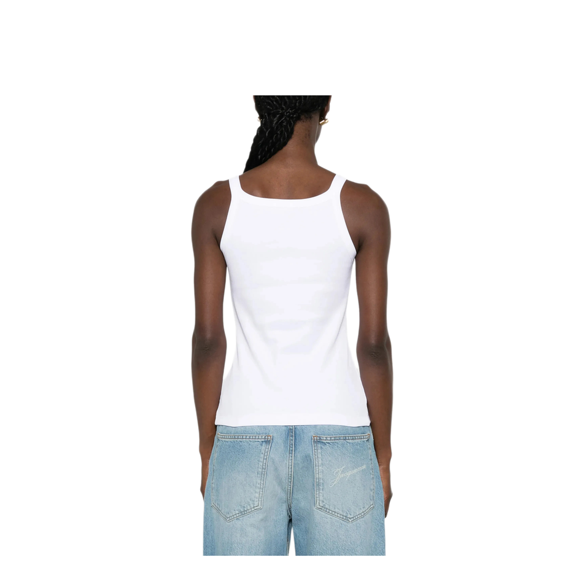 White Top with Logo Patch - Image 4