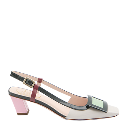 Slingback Pumps in Patent Leather - Image 1