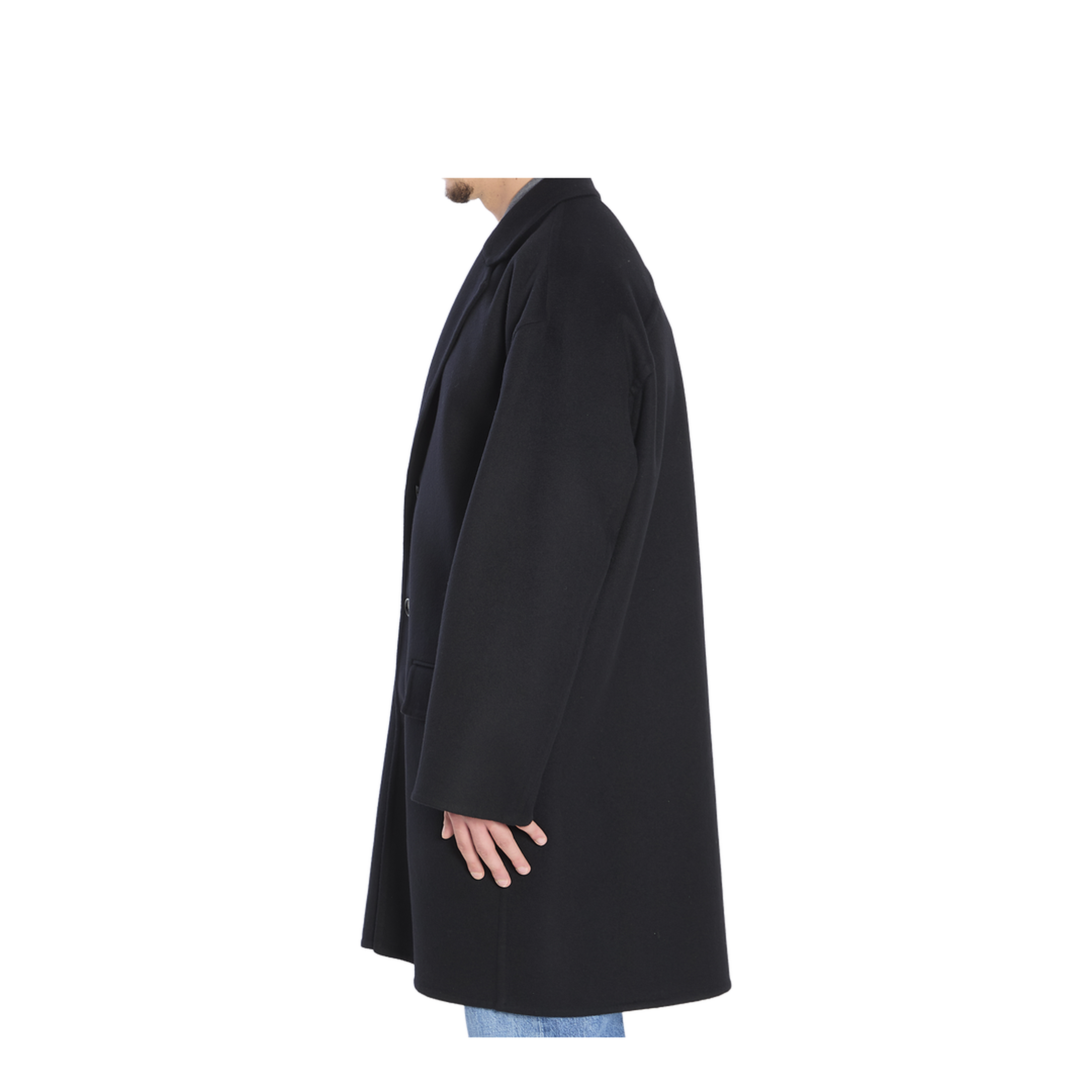 Midi Wool Coat - Image 3
