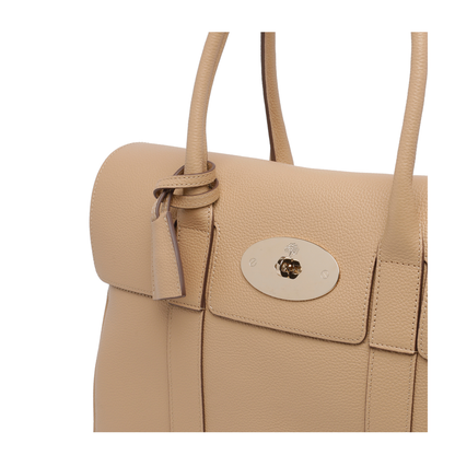 Bayswater Small Calf Leather Shoulder Bag - Crumpet - Image 4