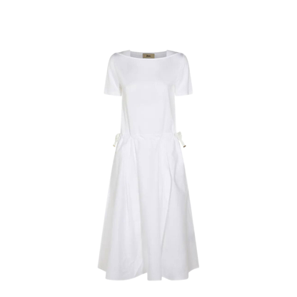 Flared Midi Dress - Image 1