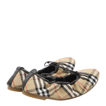 Fawn Check Ballet Flats - Image 3