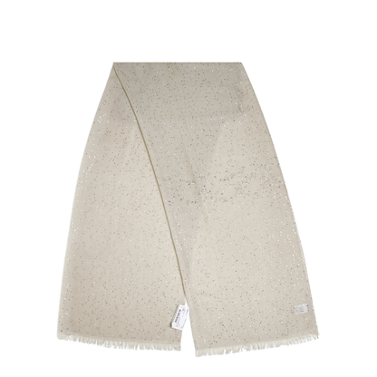 Rustic Beige Scarf - Image 4