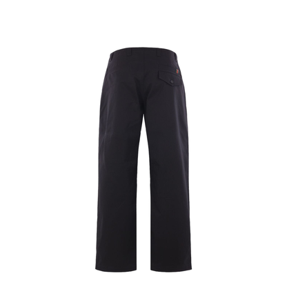 Cotton Twill Pant with Web Detail in Black - Image 3