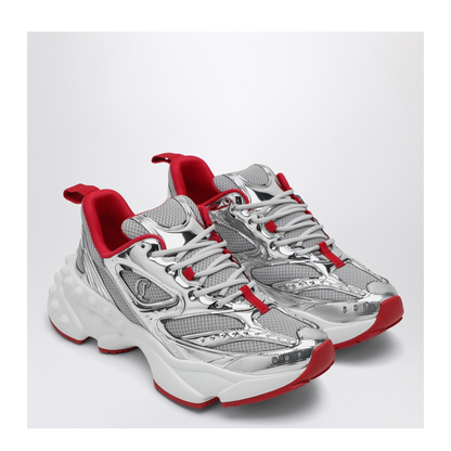So Flo Running Sneaker Silver Red - Image 2