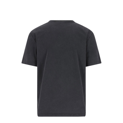 Vintage Embroidered T-shirt Grey - Image 2