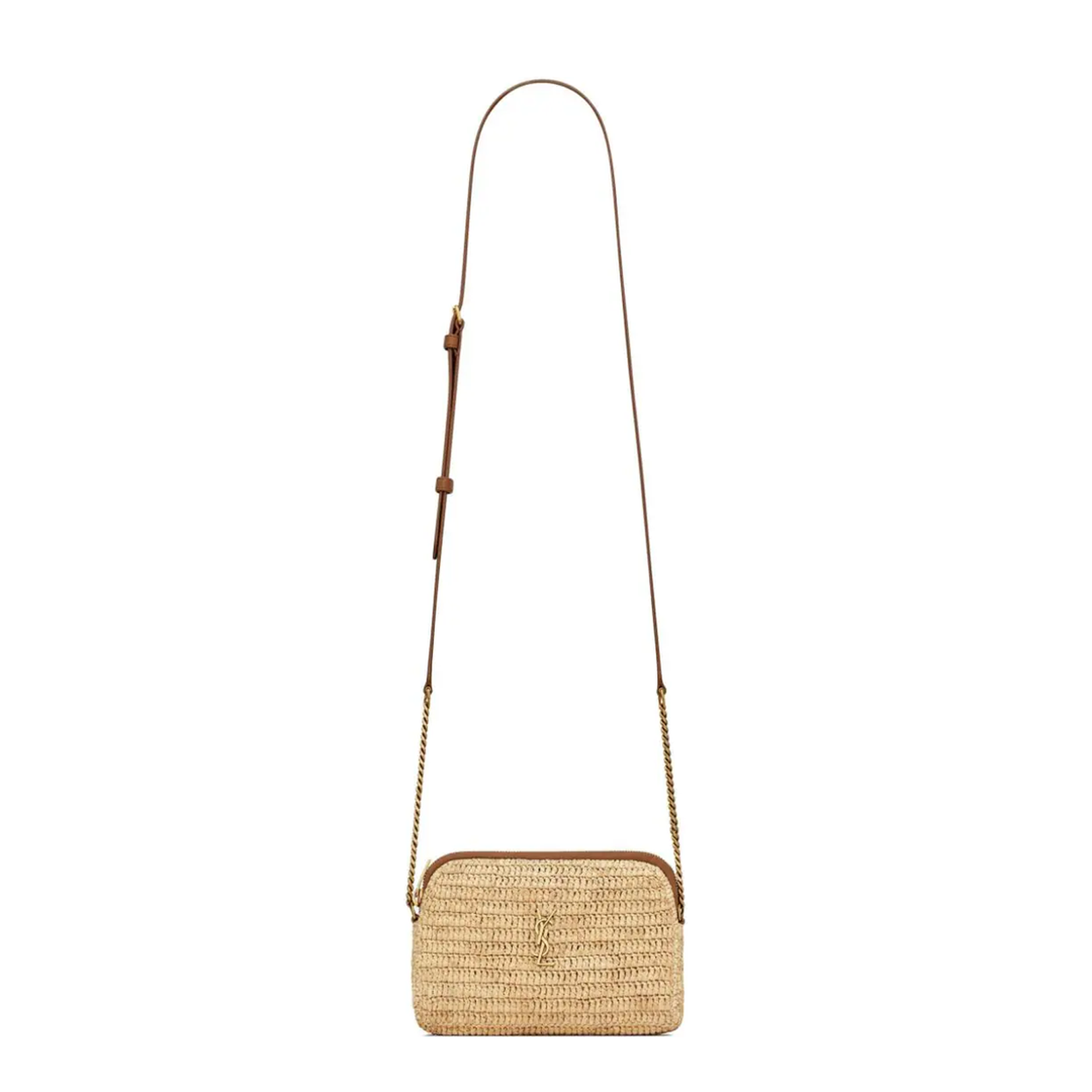 Raffia Gaby Crossbody Bag - Image 1