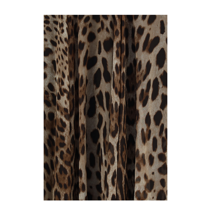Leopard-print chiffon Skirt - Image 3
