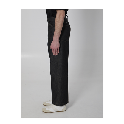 Wide-Leg Jeans With Studs - Image 3