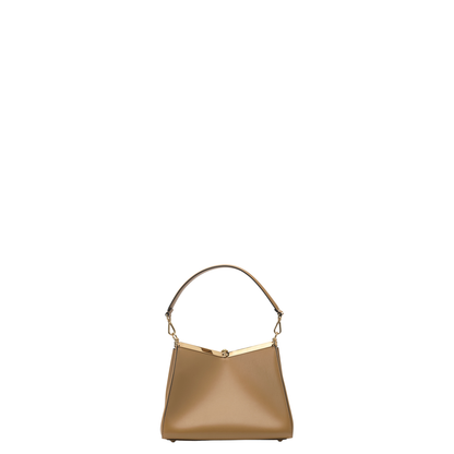 Shoulder Bag Leather Brown - Image 3