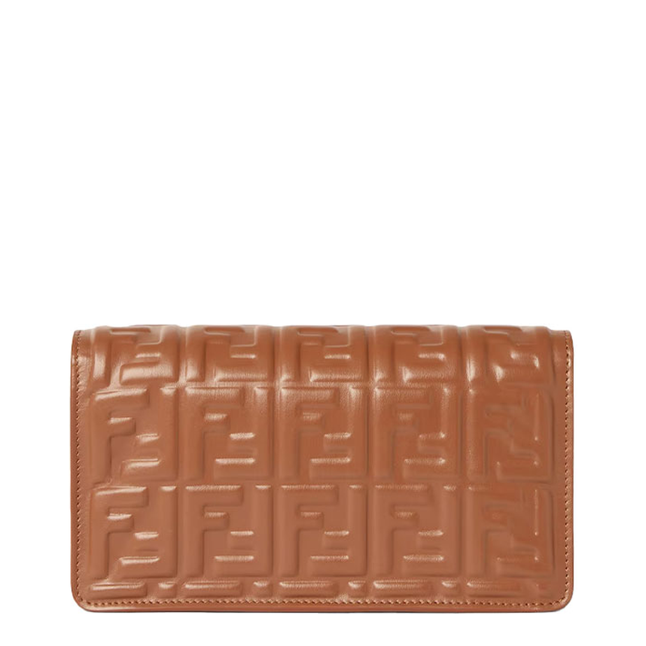 Wallet on Chain Baguette in Nappa Leather with FF Motif - Image 4