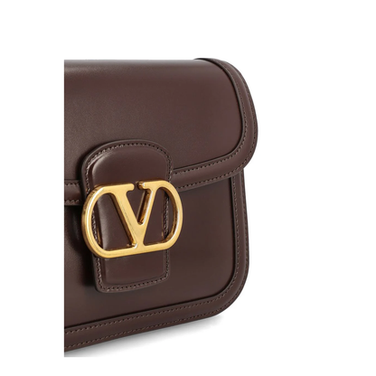 9to5 Small Shoulder Bag Leather Brown - Image 4