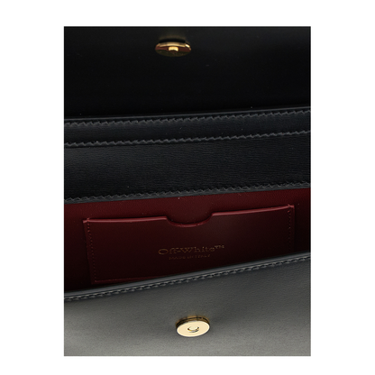 Jitney 1.0 Calf Leather Shoulder Bag - Black - Image 4