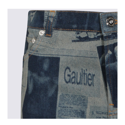Miniskirt with Newspaper Print - Image 6