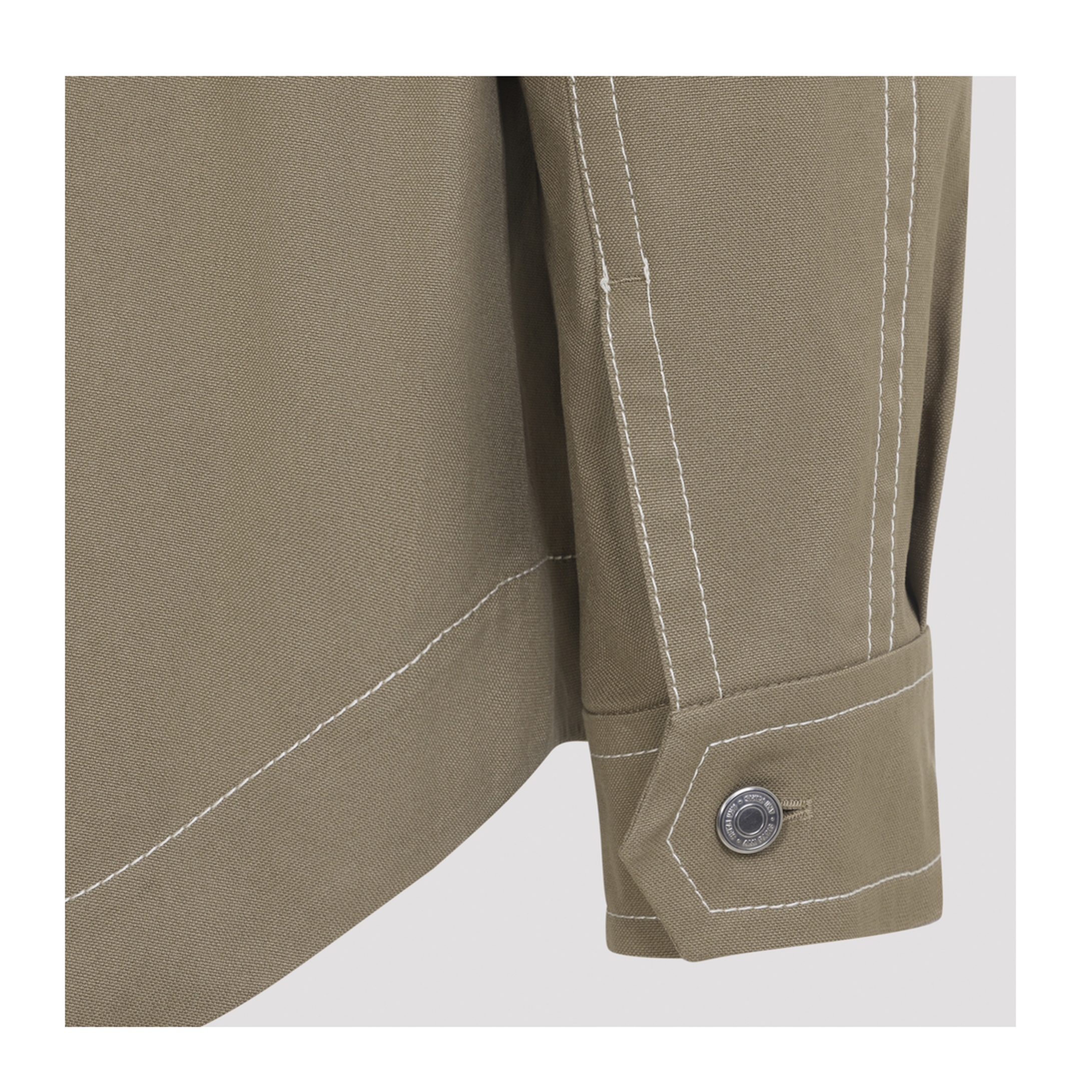 Worker Buttoned Jacket - Image 5