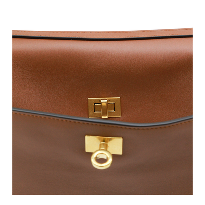 Rodeo Medium Calfskin Handbag - New Tan - Image 7