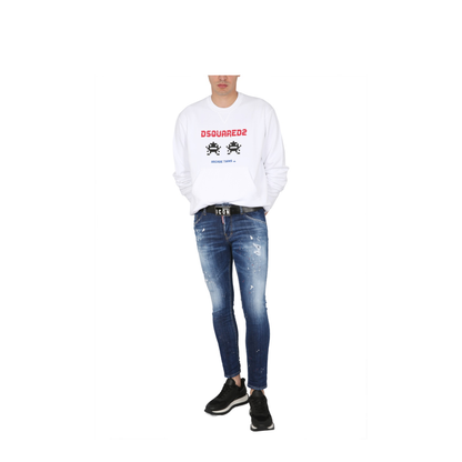 Sweatshirt with Logo Print - Image 2