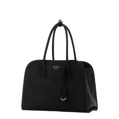 Large Calfskin Tote - Black - Image 2