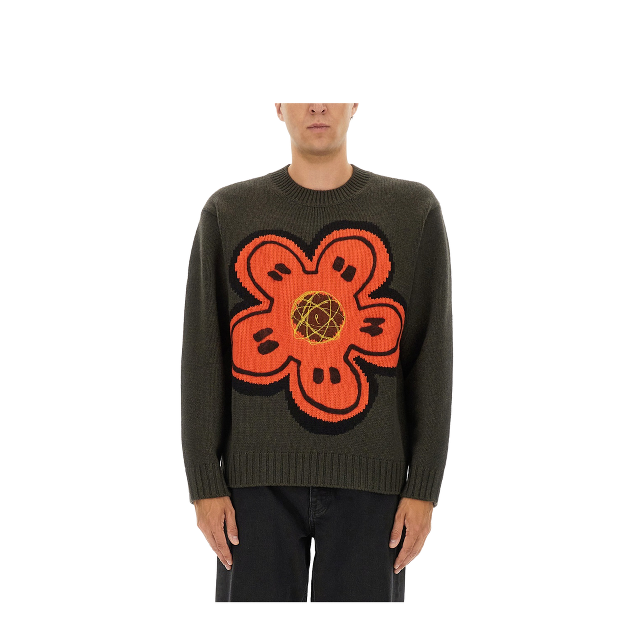 Sweater with Boke Flower - Image 1