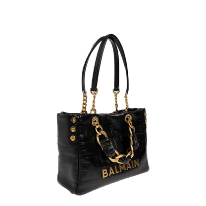 1945 Small Leather Tote Bags - Black - Image 2