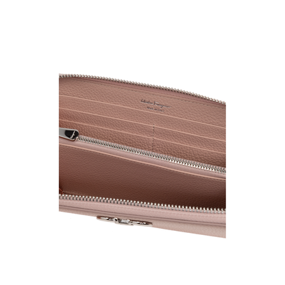 Leather Wallet Pink - Image 2