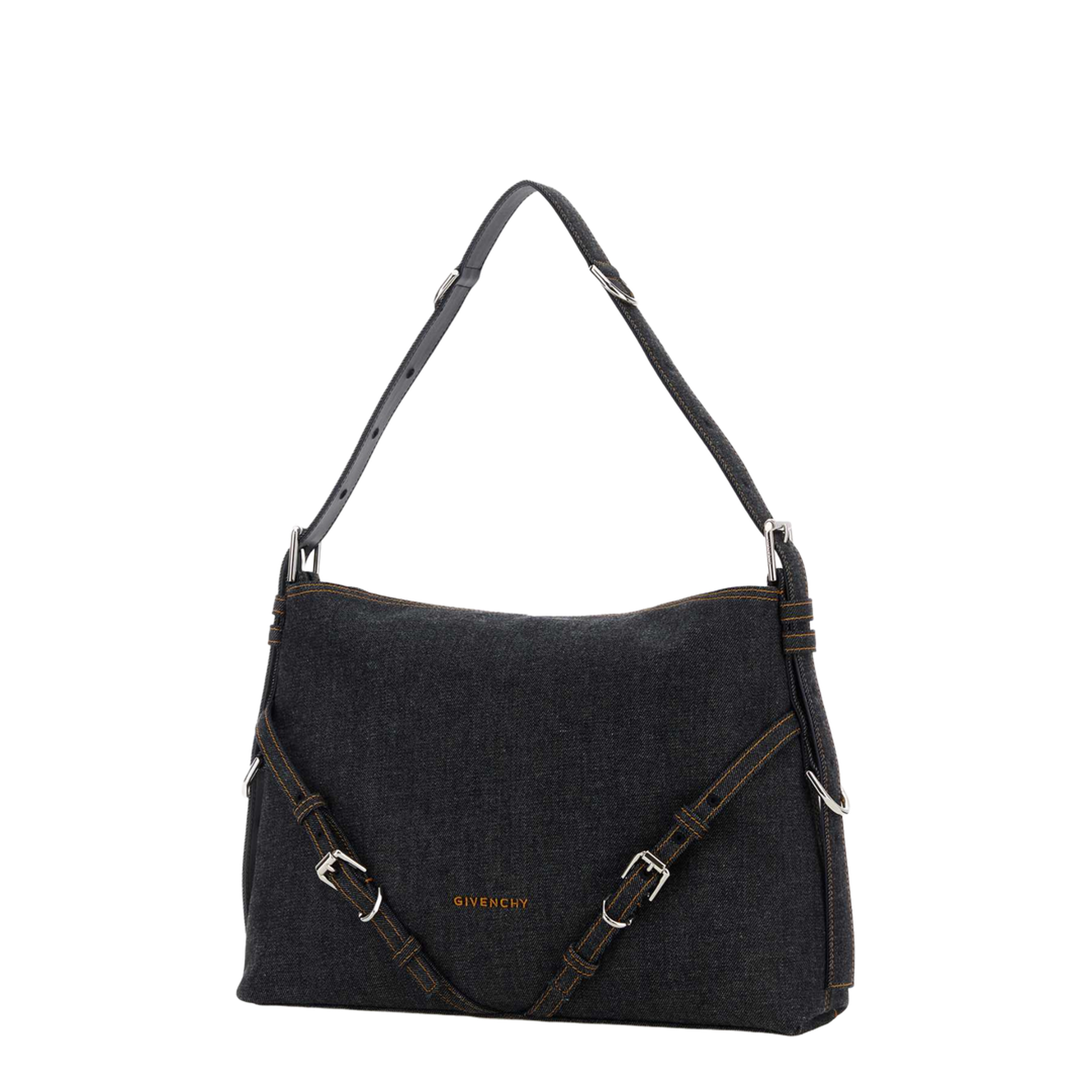 Voyou Medium Hand Bag Denim - Image 4