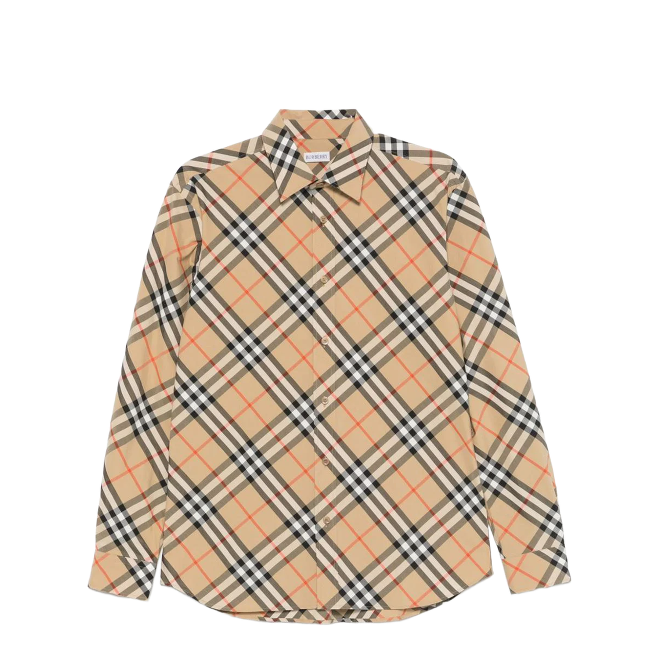 Regular Fit Check Cotton Shirt - Image 1