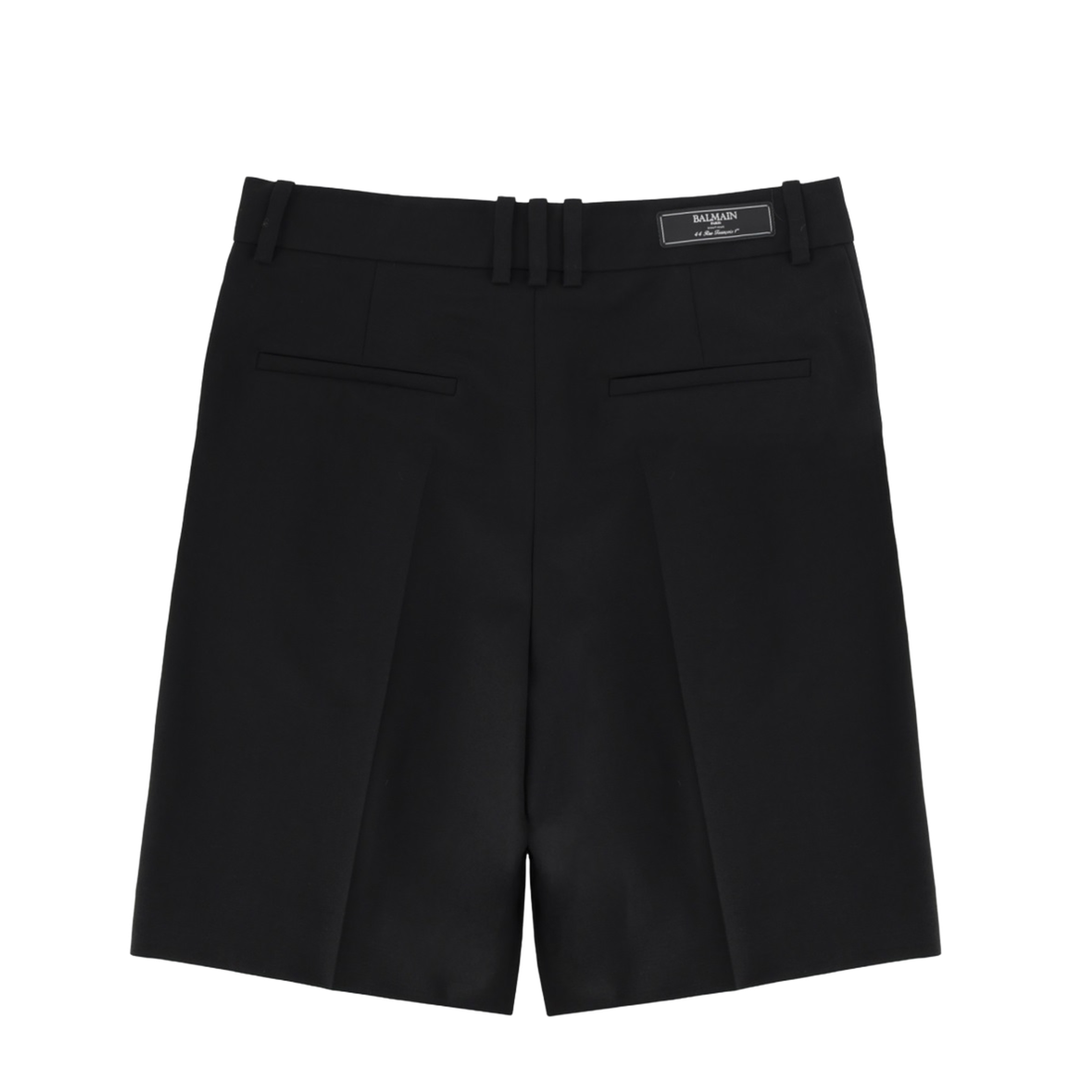 Wool Tailored Shorts - Image 3