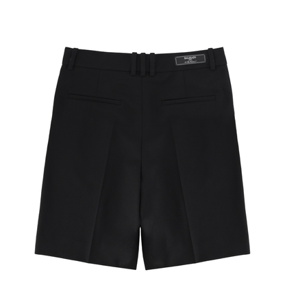 Wool Tailored Shorts - Image 3