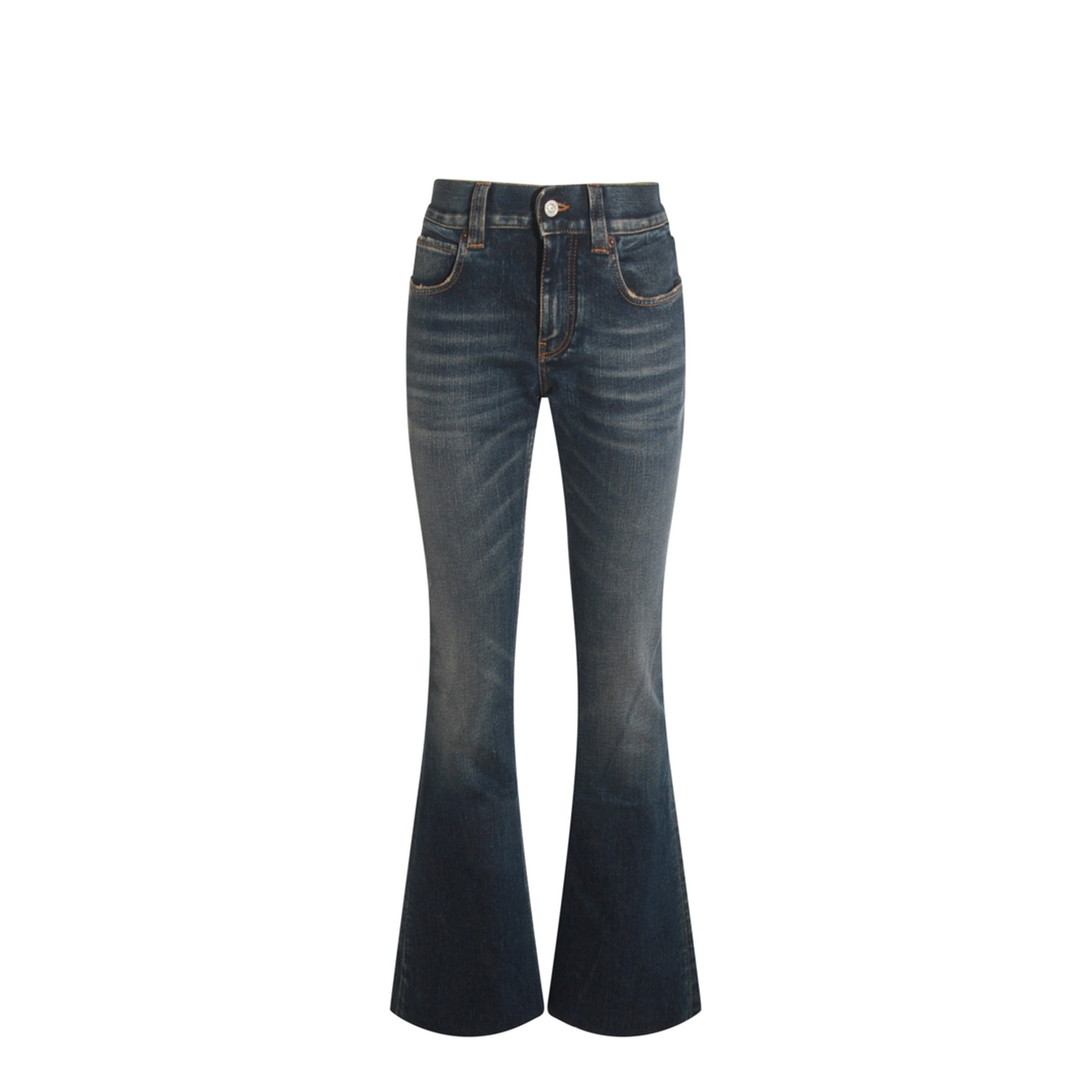 Slim Fit Bootcut Pants - Image 1