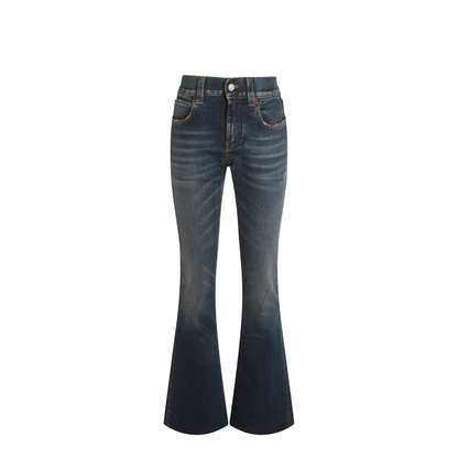 Slim Fit Bootcut Pants - Image 1