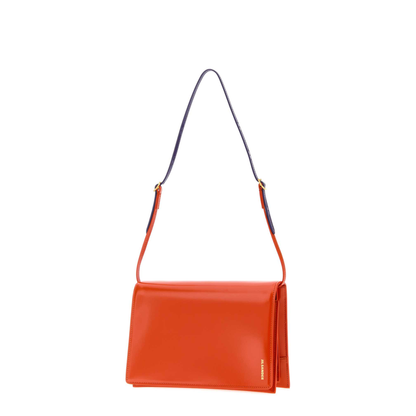 File Small Calfskin Shoulder Bag - Paprika - Image 2