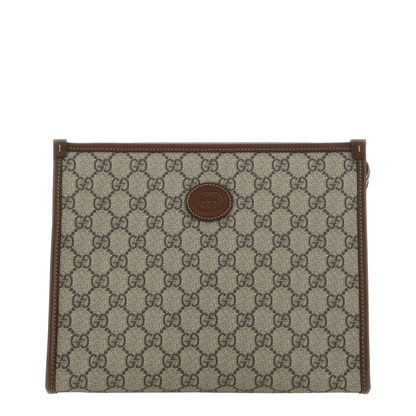 Beauty Case in Tessuto GG Supreme and Leather - Image 4