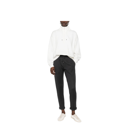 Cotton And Silk Blend Trousers - Image 2